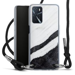 Carry Case Transparent Fabric black/silver