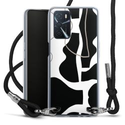 Carry Case Transparent Fabric black/silver