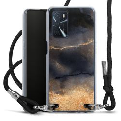 Carry Case Transparent Fabric black/silver