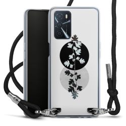 Carry Case Transparent Fabric black/silver