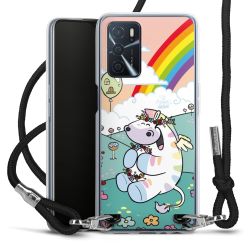 Carry Case Stoff schwarz/silber