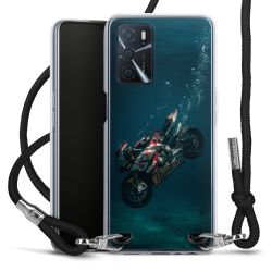 Carry Case Stoff schwarz/silber