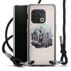 Carry Case Transparent Fabric black/silver