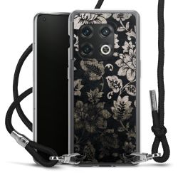 Carry Case Transparent Fabric black/silver