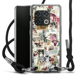 Carry Case Transparent Fabric black/silver