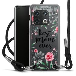 Carry Case Transparent Fabric black/silver