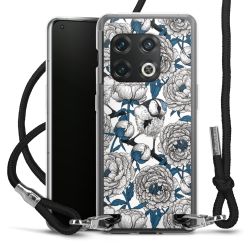 Carry Case Transparent Fabric black/silver