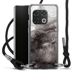 Carry Case Transparent Fabric black/silver