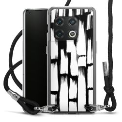 Carry Case Transparent Fabric black/silver