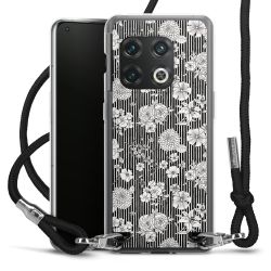 Carry Case Transparent Fabric black/silver