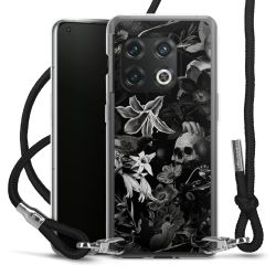 Carry Case Transparent Fabric black/silver