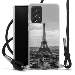 Carry Case Transparent Fabric black/silver