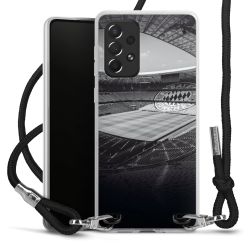 Carry Case Transparent Fabric black/silver