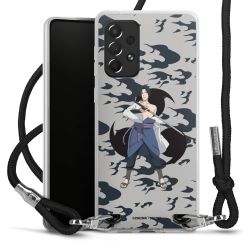 Carry Case Transparent Fabric black/silver