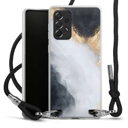 Carry Case Transparent Fabric black/silver