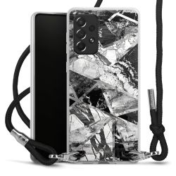 Carry Case Transparent Fabric black/silver