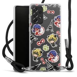 Carry Case Transparent Fabric black/silver