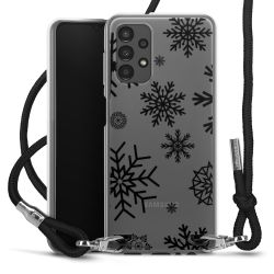 Carry Case Transparent Fabric black/silver