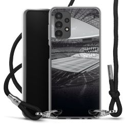 Carry Case Transparent Fabric black/silver