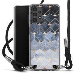 Carry Case Transparent Fabric black/silver