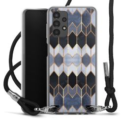 Carry Case Transparent Fabric black/silver