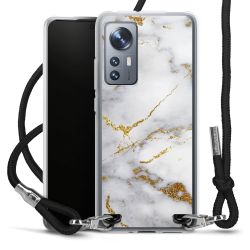 Carry Case Transparent Fabric black/silver