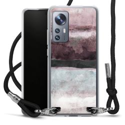 Carry Case Transparent Fabric black/silver