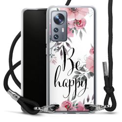 Carry Case Transparent Fabric black/silver