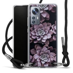 Carry Case Transparent Fabric black/silver