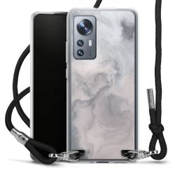 Carry Case Transparent Fabric black/silver