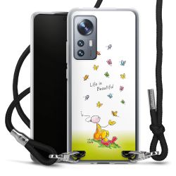 Carry Case Stoff schwarz/silber