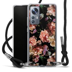 Carry Case Transparent Fabric black/silver