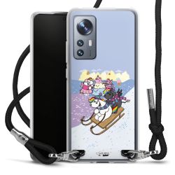 Carry Case Stoff schwarz/silber