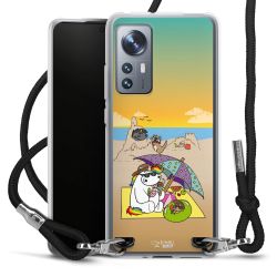 Carry Case Stoff schwarz/silber