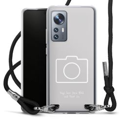 Carry Case Stoff schwarz/silber