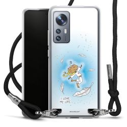 Carry Case Stoff schwarz/silber