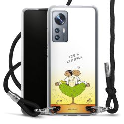 Carry Case Stoff schwarz/silber