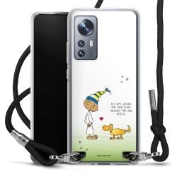 Carry Case Stoff schwarz/silber