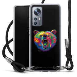 Carry Case Fabric black/silver