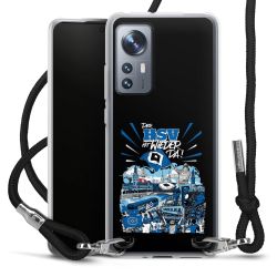 Carry Case Stoff schwarz/silber