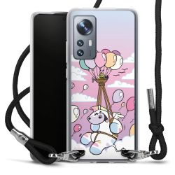 Carry Case Stoff schwarz/silber