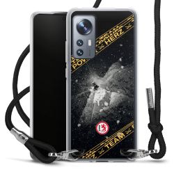 Carry Case Stoff schwarz/silber