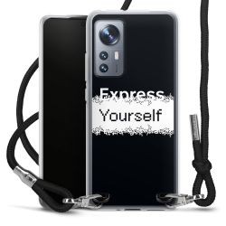 Carry Case Fabric black/silver