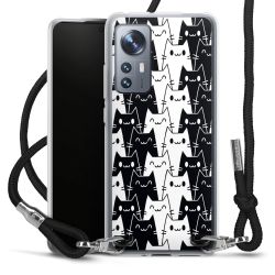 Carry Case Stoff schwarz/silber