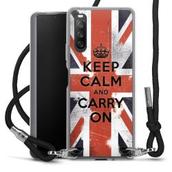 Carry Case Transparent Fabric black/silver