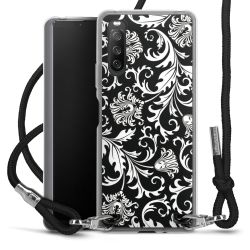 Carry Case Transparent Fabric black/silver