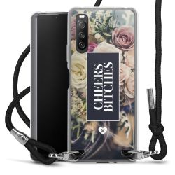 Carry Case Transparent Fabric black/silver