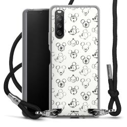 Carry Case Transparent Fabric black/silver