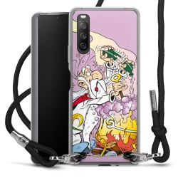 Carry Case Stoff schwarz/silber