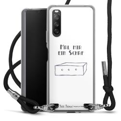 Carry Case Stoff schwarz/silber